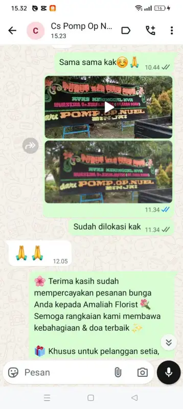 Testimonial Papan duka PANGKAL PINANG